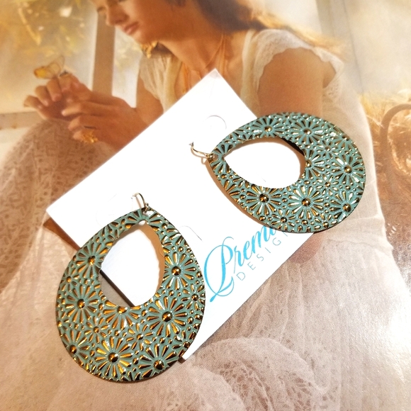 NEW Premier Designs Bohemian Large Dangle Earrings - Picture 3 of 7